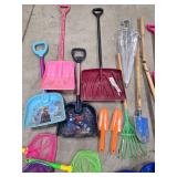 Huge Lot of Outdoor Kid Tools & Toys - Summer & Winter