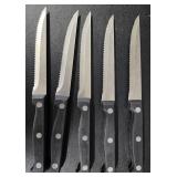 Cook Works Knives & Set of 5 Steak Knives