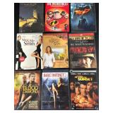 Large Lot of DVD Movies w/ Variety of Genres and Types - Qty 54