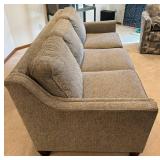 Beautiful Neutral Colored Flexsteel Upholstered Sofa