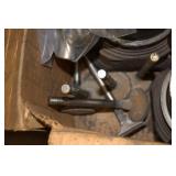 Set of 8 Used Engine Cylinder Sleeves and Various Components