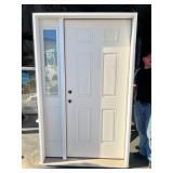 Therma-Tru RH Exterior Door with Sidelight - Rough Opening 52x82