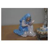 1988 Enesco Nativity Scene Holy Family Figurines