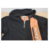 Harley Davidson Quarter Zip Fleece - Medium (10-12)