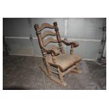 Antique Wood Rocking Chair