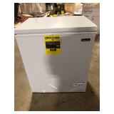 Magic Chef 5.0 cu. ft. Chest Freezer in White Customer Returns See Pictures