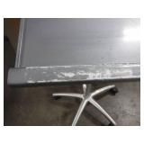 Global Industries Laptop Stand Workstation With Adjustable Height & Security Bar ** Without Retractable Mouse Tray **