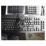 Dell Black Wired key Boards ** Approximately 12 Key Boards **