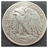 1945 Walking Liberty Half Dollar