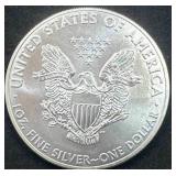 2014 1oz .999 Silver Eagle