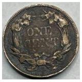 1858 Flying Eagle Cent (VG/F condition)