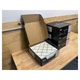 MSI Lot of 3 Full Boxes and 1 Partial Box of- Bianco Arabesque 12 in. x 12 in. Glossy Porcelain Mesh-Mounted Floor and Wall Mosaic Tile (total of 41.61 sq. ft.)