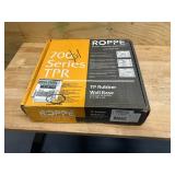 ROPPE 700 Series Black Brown 4 in. W x 1/8 in. T x 120 ft. L Thermoplastic Rubber Wall Cove Base Coil