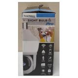 Sight Bulb Pro | (1) WiFi Smart Camera & Light / 650 - 700 Lumen / Microphone & Speaker