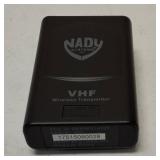 Nady Systems Inc. | (1) Encore II VHF Wireless Receiver (1) VHF Wireless Transmitter (1) HM - 3 Headmic (1) Nady AC/DC Adaptor