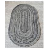 Capel Oval Braided Wool Rug