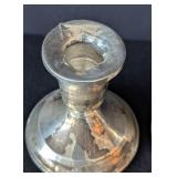 Pair of Weighted Sterling Silver Candleholders