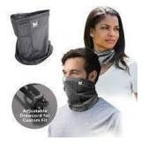 Lot of 4 Mission Charcoal All-Season Adjustable Gaiter