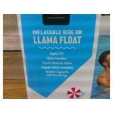 Members Mark Inflatable Ride On LLama Float Over 5 Feet Long