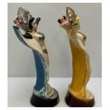 1981 Jim Beam Las Vegas Showgirl Decanters (NIB)