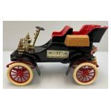 1903 Model A Ford & 1909 Thomas Flyer Jim Beam Decanters (Empty)