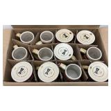 Case Of 12 Budweiser San Juan Puerto Rico Mugs