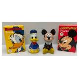 Mickey Mouse & Donald Duck Tankards (NIB)