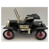 Jim Beam Collectible Decanters Model T Ford (Black) & Thomas Flyer (Blue) EMPTY