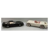 Misc. Decanters Including Famous First 1953 & 1984 Corvettes (EMPTY)