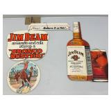 Vintage Jim Beam Cardboard Display Piece (NIB)