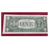 Crisp 1957-B Silver Certificate $1 Note