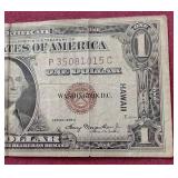 Awesome 1935 Hawaii Note $1 Silver Certificate