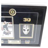 Autographed Gerry Cheevers Boston Bruins Shadow Box