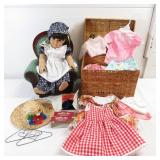 American Girl Doll with Clothing and Accessories