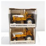 Lot of 4 Ertl International Cub Tractors 1/16 Scale w/ Boxes 1991