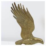 Vintage Brass Eagle on Ball