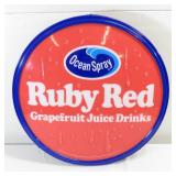 Ocean Spray Ruby Red Grapefruit Juice Light Up Sign - Mirro Products