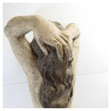 Wood Figurehead 3/4 Length Nude Female - Nettle Creek