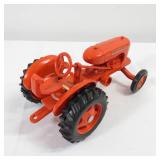 Grouping of 2 Diecast Orange Allis Chalmers 1/16 Tractors 1948 Replica