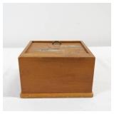 Vintage Mid Century Roll Top Mechanical Cigarette Dispenser Box