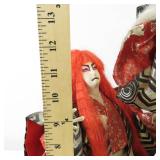 Vintage Japanese Kabuki Dolls