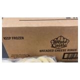 M - Frozen White Castle Breaded Cheese Rings - Best by 07/25/24