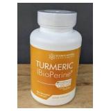 New Science Natural Supplements Turmeric with BioPerine Bottle $39.99 Retail *H