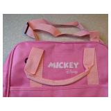 New Disney Mickey Mouse Shoulder Bag Cross Body Straps Pink *P