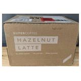 New Super Coffee Hazelnut Latte Case of 12 *N