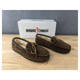 New Minnetonka Moccasin Pile Lined Hardsole Men