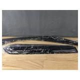 New Automotive Window Deflector Visors, Black *S