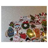 60 Total Brand New Christmas Stickers Reindeer Snowman Trees *P