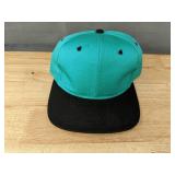 10 Brand New Yupoong Hats Teal and Black, White and Green OSFM *A