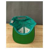 10 Brand New Yupoong Hats Teal and Black, White and Green OSFM *A